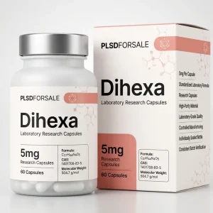 Dihexa Laboratory Research Capsules 5mg 60 Count for scientific laboratory research