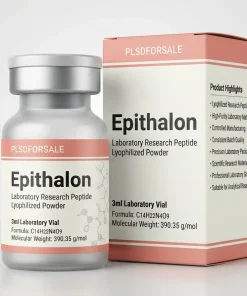 Epithalon Laboratory Research Peptide Lyophilized Powder in 3ml Laboratory Vial