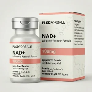 NAD+ Laboratory Research Formula 100mg Lyophilized Powder in 3ml Laboratory Vial