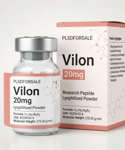 Vilon Laboratory Research Peptide 20mg Lyophilized Powder in 3ml Laboratory Vial