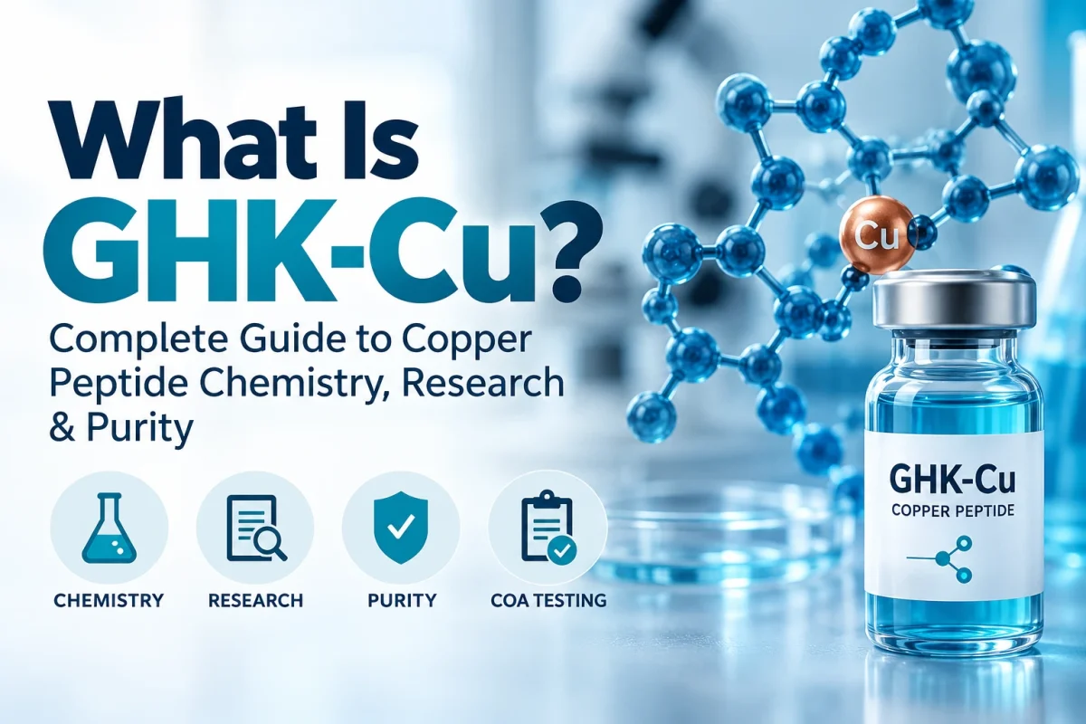 What Is GHK-Cu? Complete Guide to Copper Peptide Chemistry, Research & Purity