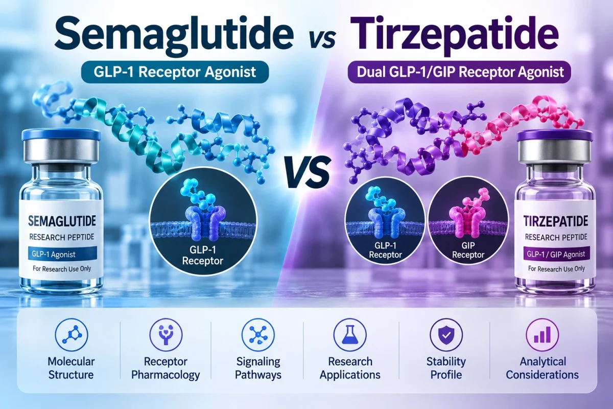 Semaglutide vs Tirzepatide: A Complete Research Comparison